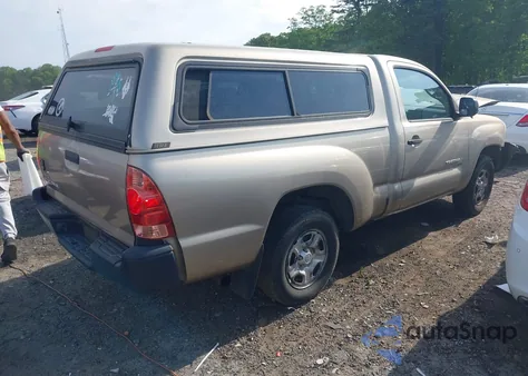 2008 Toyota Tacoma из США, поврежденный, VIN 5TENX22N68Z527073